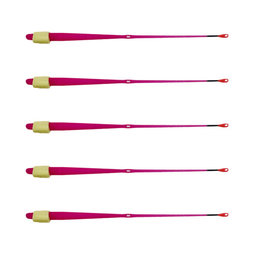 Rod Bites Strikes Indicator Plastic Mini Top Equipment Tool 100mm Rod Top Tip Pink
