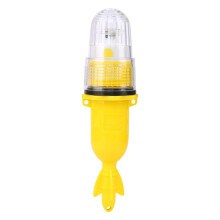 Waterproof Fishing Light Underwater Lure Lamp Net Marker Marine Signal Light Yellow