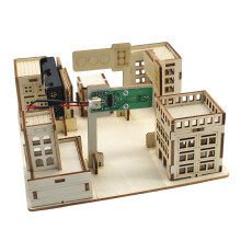 Traffic Light Street Scene Assembly Building Set Children Science Project Toy