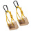 Multipurpose Wood Climbing Equipment for Strength and Endurances Workouts 2 sets 1