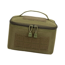 Large Outdoor Accessory Organizer Pouch Stores Maintenance Gear And Tools Army Green