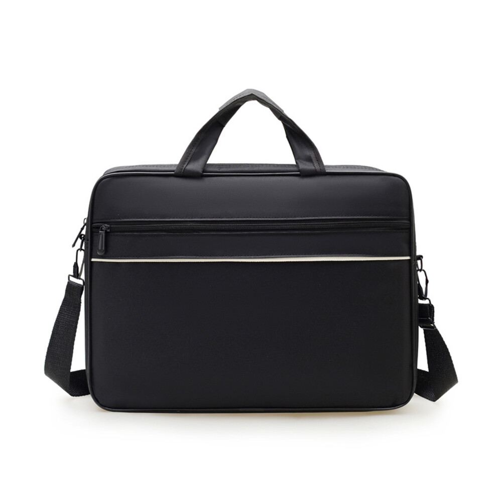 15 Inch Oxfords Fabric Computer Bag Business Travel Use Laptop Bag For Men Black 7696002307525