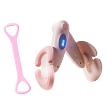 Home Leg Kegel Exercise Device Pelvic Floor & Thigh Muscle Leg Kegel Trainer Pink