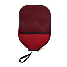 Pickleballs Paddles Cover Neoprene Paddles Cover Racket Sleeve Paddles Carry Bag Red