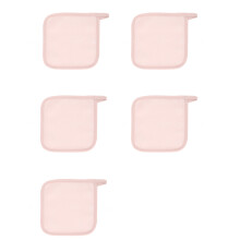 5Pcs Natural Feel Cosmetic Removal Towels Thorough Clean Waterproof Mascara Tooth powder
