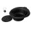 Sanitary Foldable Skin Therapy Bowl Having Separate Ice Chamber And Filter Black 1