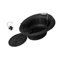Silicone Ventilated Face Soaking Basin With Digital Monitor For Cold Therapy Black
