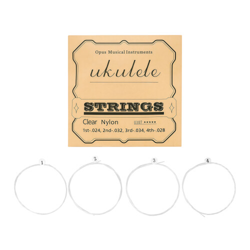 Easy Installation Nylon Ukulele Strings for Beginners and Advanced Player U107