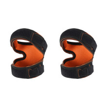 Silicone Shock Absorption Knee Support Brace Breathable For Sports Protections Black o