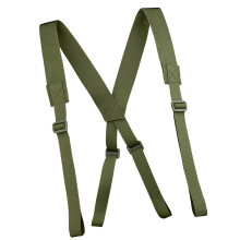 Comfortable Belt Reinforced Seaming Tool Belt for Outdoor Climing Performances Army Green