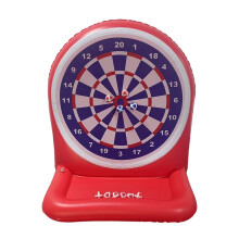 Waterproof Inflatable Darts Board Set For Beach Parties And Backyard Fun Red