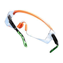 Adjustable Frame Eyeglasses Sports Eyeglasses for Cycling Skiing Running Enduring Orange