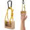 Multipurpose Wood Climbing Equipment for Strength and Endurances Workouts 2 sets 3