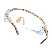Telescopic Safety Glasses Clear Adjustable Frame Eyeglasses Easy to Use Khaki