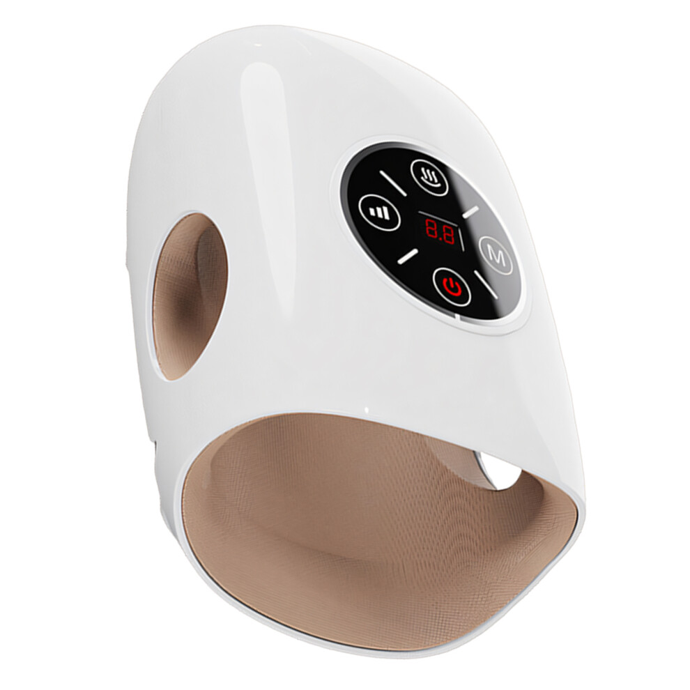 Cordless Hand Massagers with Heat & Compression Wrist,Finger Palms Massagers Gifts White