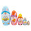 Traditional Russian Matryoshka Nesting Doll Easter Rabbit Theme Stacking Game Toy 1