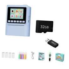 Educational Toy Camera For Toddlers With Expandable Storage And Durable Material Blue