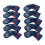 Weatherproofed Golf Irons Head Cover With Number Quickly Release For Training Deep Blue 1