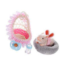 Simulation Pig Reborns Doll Soft Squeeze Animal Figure Doll with Nursing Bottle pig2