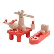 Easy Assembly Wooden Train Accessories for Quick Scene Building Train Platform  Working .