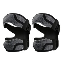 2PCS Adjustable Strap Patella Strap Stabilizers For Running Hiking Badminton Black gray