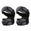 2PCS Adjustable Strap Patella Strap Stabilizers For Running Hiking Badminton Black gray 1