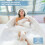 Full Body Bath Pillow Quick Drying High Elasticity Bathtub Cushion Hanging 2