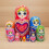 Multi Functional Nesting Toy Wooden 10 Layers Matryoshka Russian Nesting Doll 5