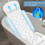 Full Body Bath Pillow Quick Drying High Elasticity Bathtub Cushion Hanging 9