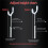 Tooless Assembly Doll Stand With Support System ABS Lightweight Design Transparent green 10