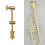 Musical Repair Tool Copper Tuning Slide Rod Suitable for Multiple Instruments 4