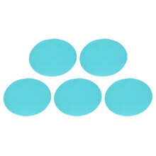Football Training Disc Markers Weather Resistant Flexible Training Cones Lake Blue