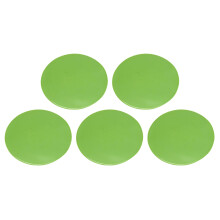 5pc Agility Training Equipment Colorful Discs For Various Sports Training Green