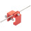High Precisely Motorcycle Chain Adjuster Quick Accurate Alignment Tool Red 1