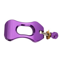 High Strength Axles Quick Releases Levers For Folding Bikes Precisions Machined Purple