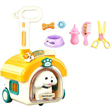 Educational Pull Along Animal Room Toy with Working Remote Suitable for Ages 3+ YD
