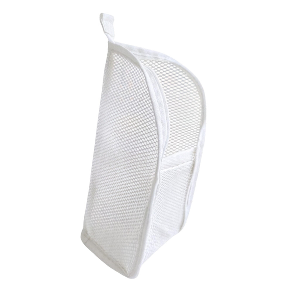 Cosmetic Accessories Storage Box Holder With See Through Design Space Saving White