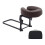1 Set Foldable Massage Headrest Slow Rebounding Memory Foam Face Down Pillow Coffee strap 1