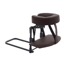 Ergonomic Memory Foam Massage Headrest With Locking Mechanism For Coffee color with