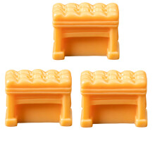 3Pc Miniature Piano Guitar And Pipa Resin Musical Instrument Decors For Doll Toy 9