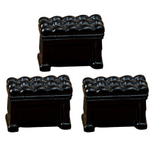 3 Piece Mini Musical Instrument Set Plastic Piano Guitar For Room Ornament 7