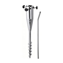 Reliable Coiled Ground Screw For Stabilizing Outdoor dyes In Any Weather