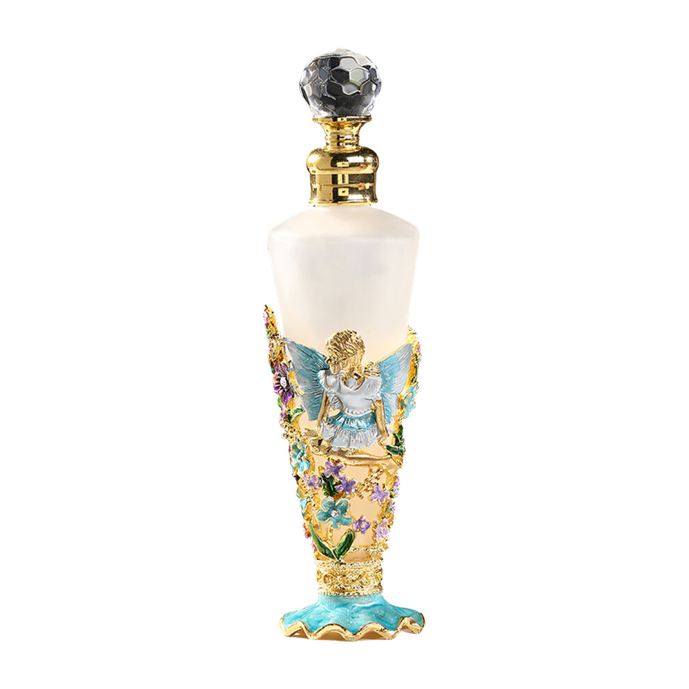 Portable Miniature Perfume Bottle Featuring Enamel Finish And Construction A