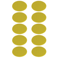 Soccer Flat Cones Marker Disc High Quality Football Basketball Trainings Aid Yellow