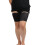 Seamless Compression Thigh Bands For Running Hiking And Training Black L 1