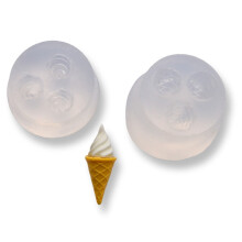 Silicone Dessert Molds Play Food Making Tool For Easy Demolding Quick Cleaning