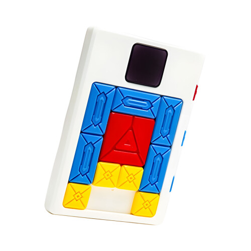Intelligent Educational Toy With LED Screen And Teaching Mode Brain Development Game White