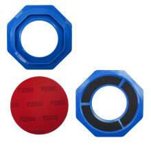 High Performances Bowling Ball Sandpaper Pad Seats With Easy To Change Blue