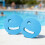 2Pieces Swimming Training Float Set Ergonomic Design For Balance And Leg Kick Blue 6