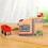 Universal Fit Wooden Train Accessories Obstacle and Platform Compatibility Loading Machine 5